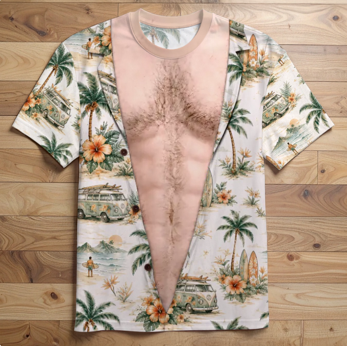 Custom Funny T-shirt - Personalized Summer Vacation And Travel Gifts For Men - Too Hot To Handle