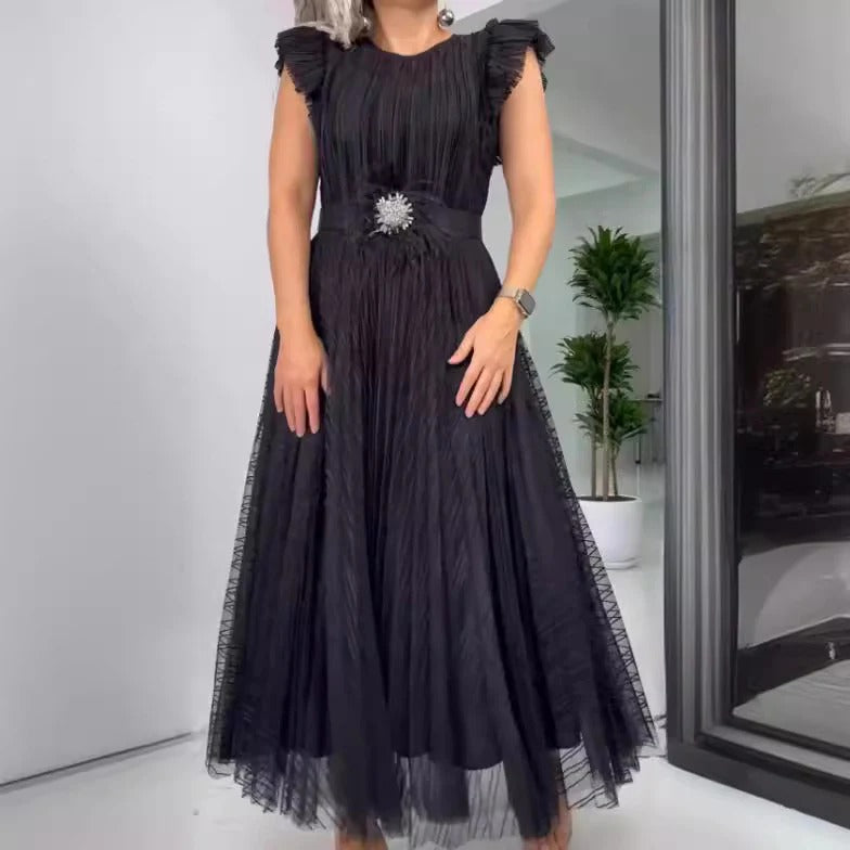 Slim Fit Chiffon Dress