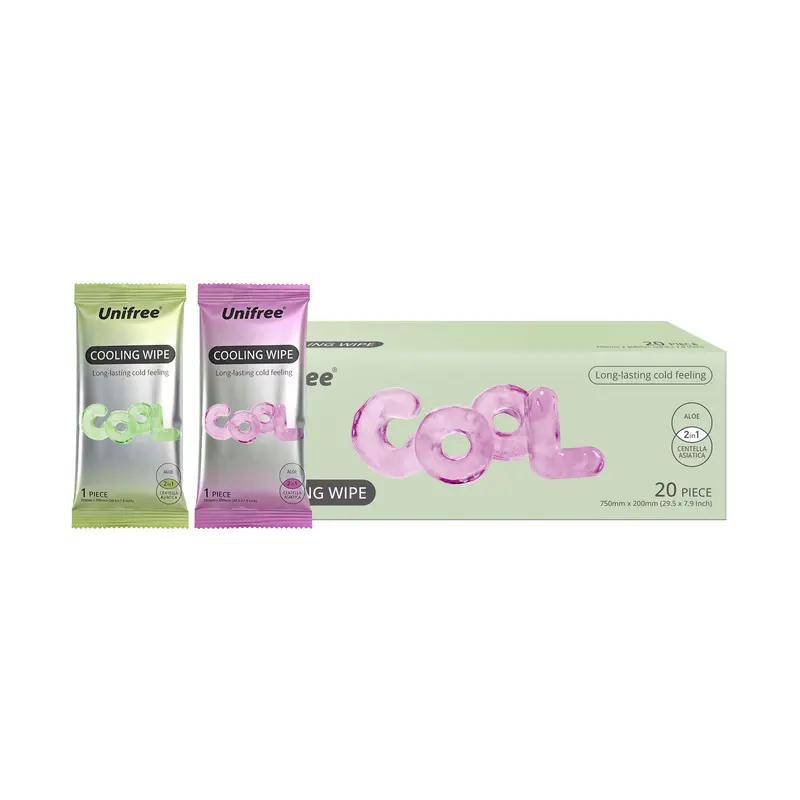 Limited-Time Offer,Buy 2 Get 1 Free,Unifree Cooling Towels, XL Menthol Cooling Wipes, 20 Individually Wrapped, for Summer Heat, Workouts, Long Drives, DealsForYouDays, summerwins