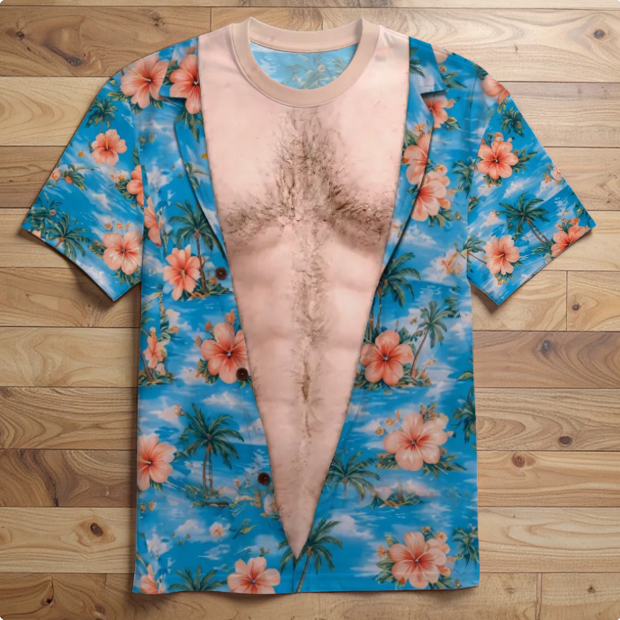 Custom Funny T-shirt - Personalized Summer Vacation And Travel Gifts For Men - Too Hot To Handle