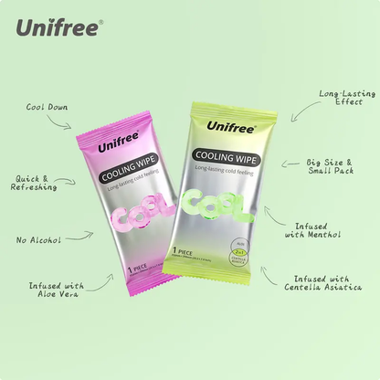 Limited-Time Offer,Buy 2 Get 1 Free,Unifree Cooling Towels, XL Menthol Cooling Wipes, 20 Individually Wrapped, for Summer Heat, Workouts, Long Drives, DealsForYouDays, summerwins