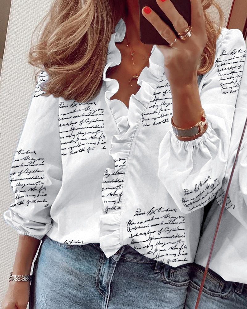 Long Sleeve-letter