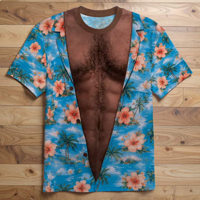 Custom Funny T-shirt - Personalized Summer Vacation And Travel Gifts For Men - Too Hot To Handle
