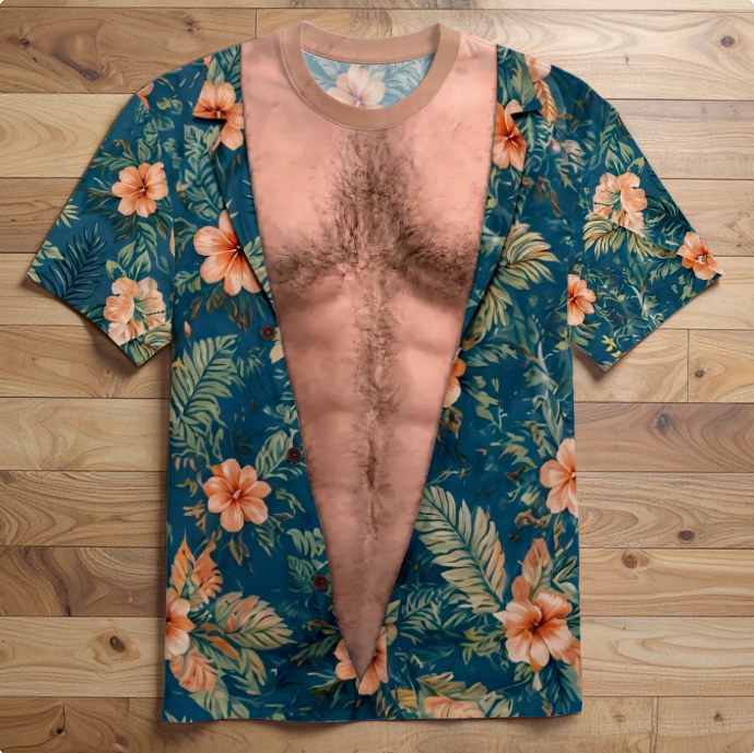Custom Funny T-shirt - Personalized Summer Vacation And Travel Gifts For Men - Too Hot To Handle