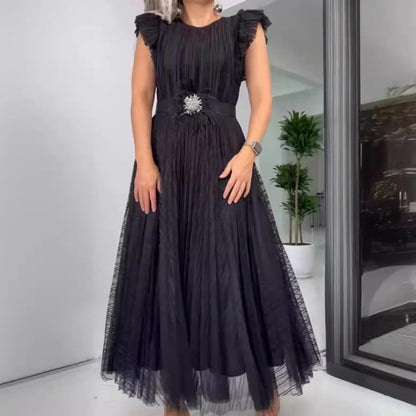 Slim Fit Chiffon Dress